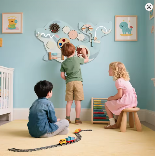 Grovly Tablica Ścienna - Delfin